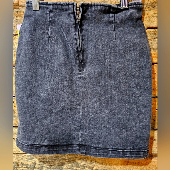 NWT Wild‎ Fable black denim skirt size 00 - Picture 1 of 5